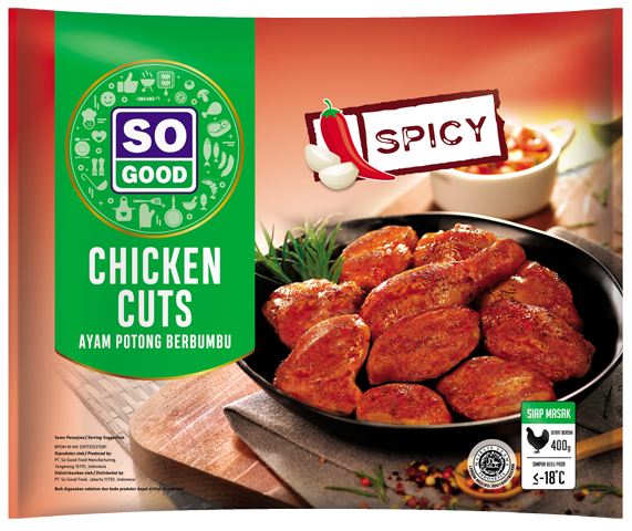 So Good Chicken Cuts Spicy 400GR