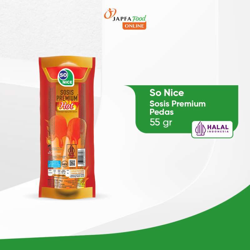 So Nice Sosis Premium Hot 55GR
