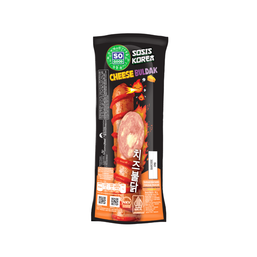 So Good Sosis Korea Cheese Buldak 58GR