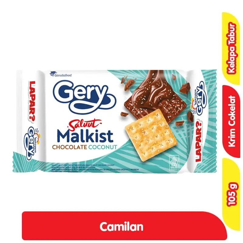Gerry Malkist Chocolate Coconut 105GR
