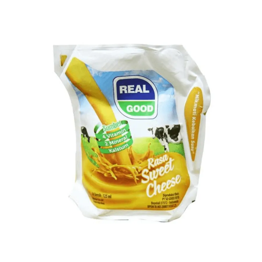 Real Good Milk UHT Sweet Cheese 125ML