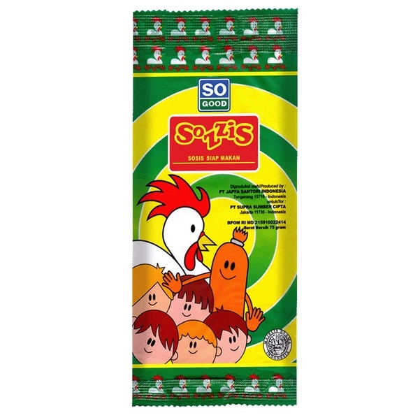 So Nice Sosis Ayam 3X25GR
