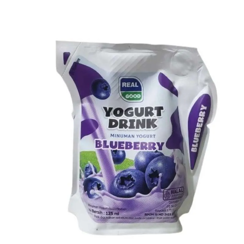 Real Good Yogurt Drink Blueberry 125ML