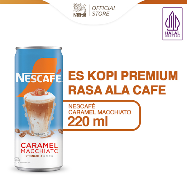 Nescafe Caramel Macchiato Can 220GR