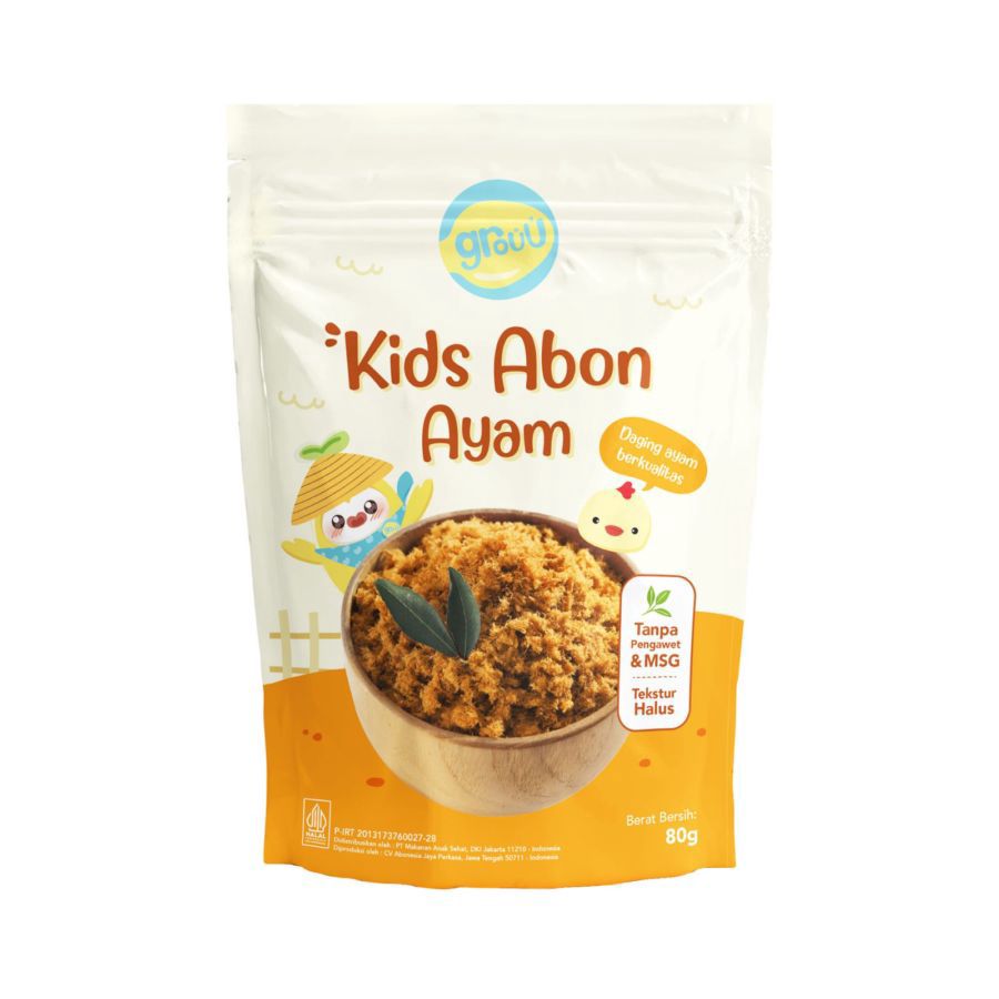 Grouu Kids Abon Ayam 80GR