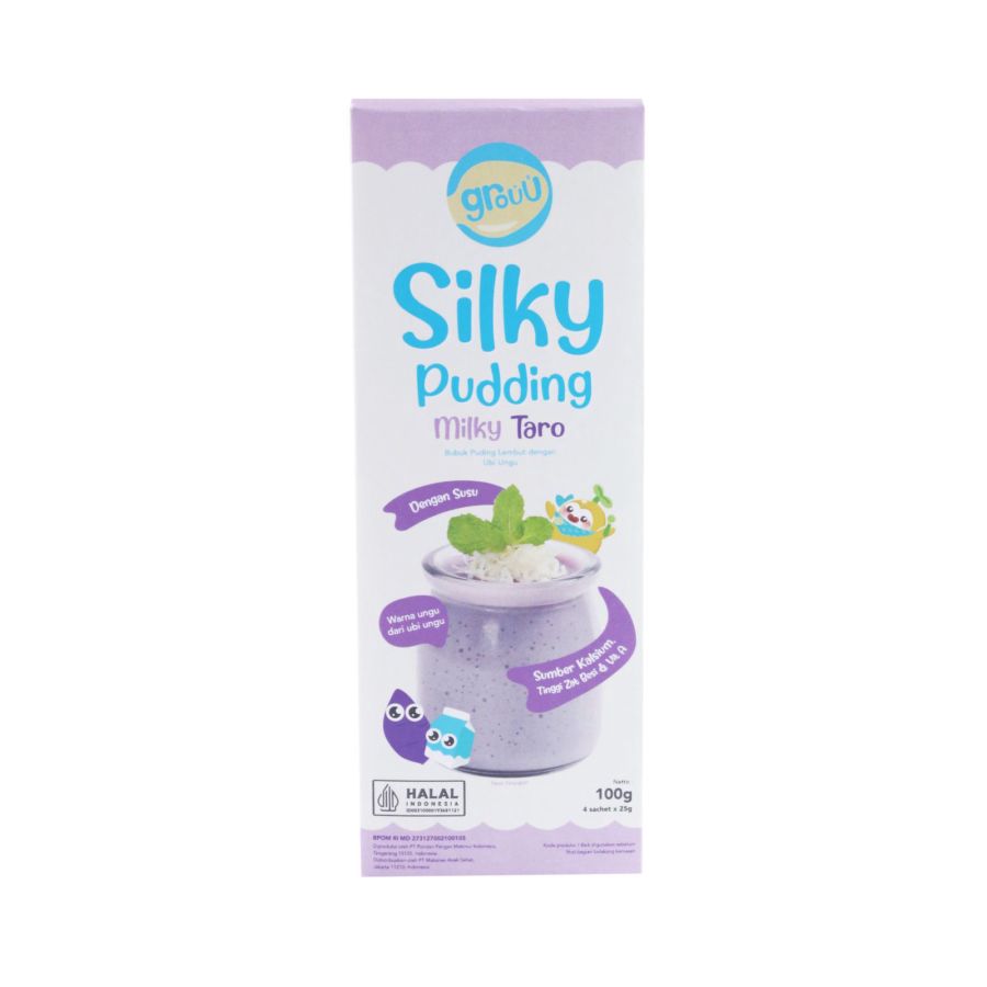 Grouu Silky Pudding Milky Taro100GR