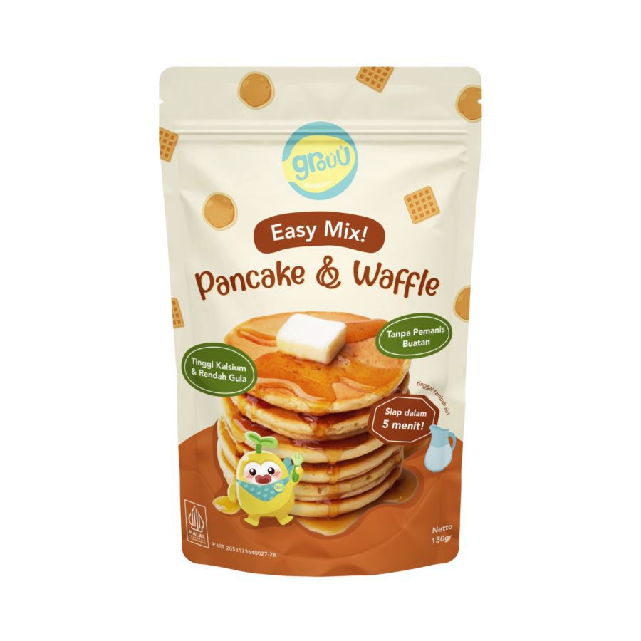 Grouu Easy Mix Pancake & Waffle 150GR
