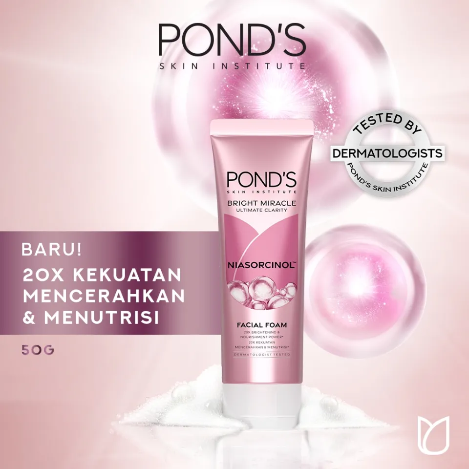 Pond's Facial Foam Bright Miracle Niasorcinol 50GR