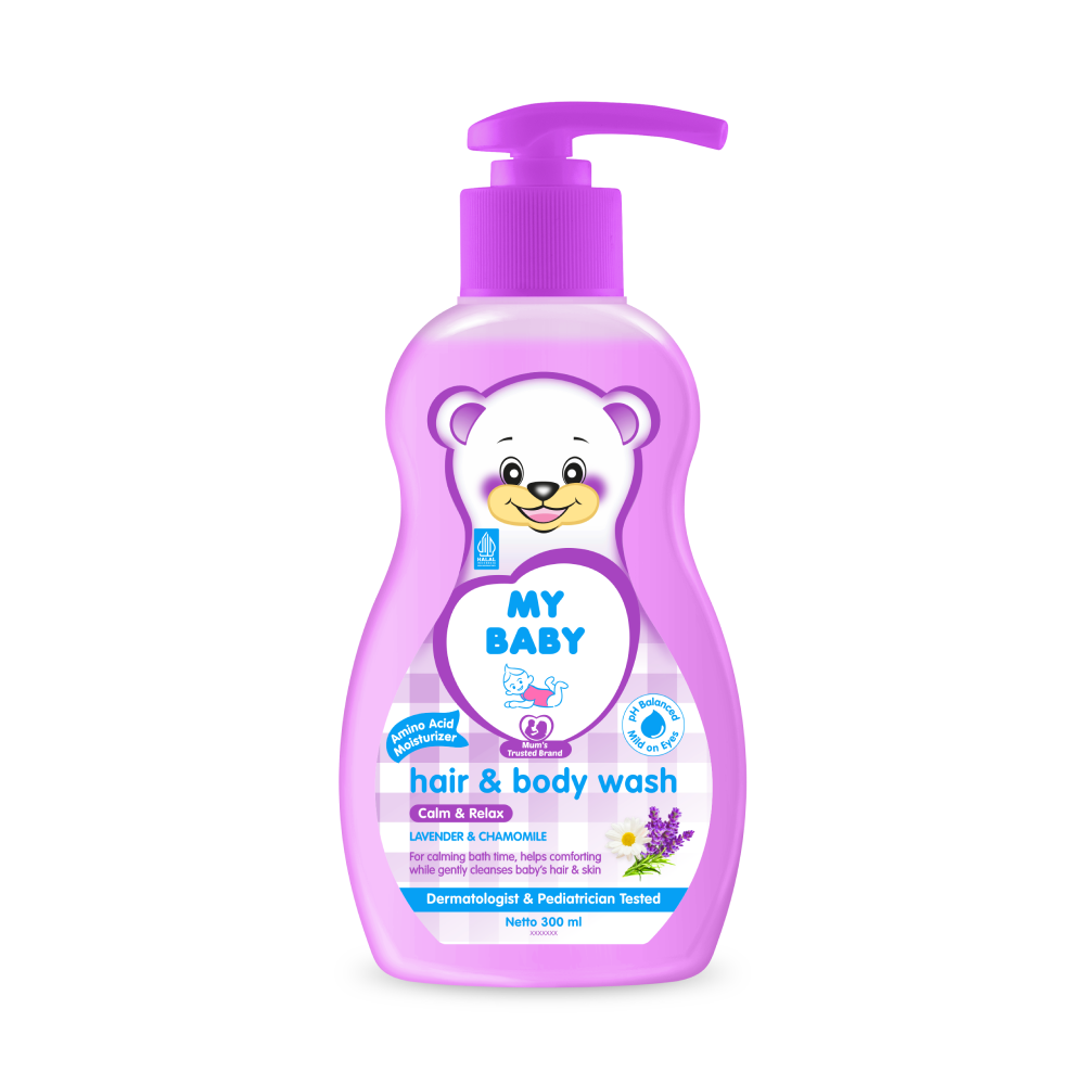 My Baby Hair&Body wash Pump Clam & Relax 300ML