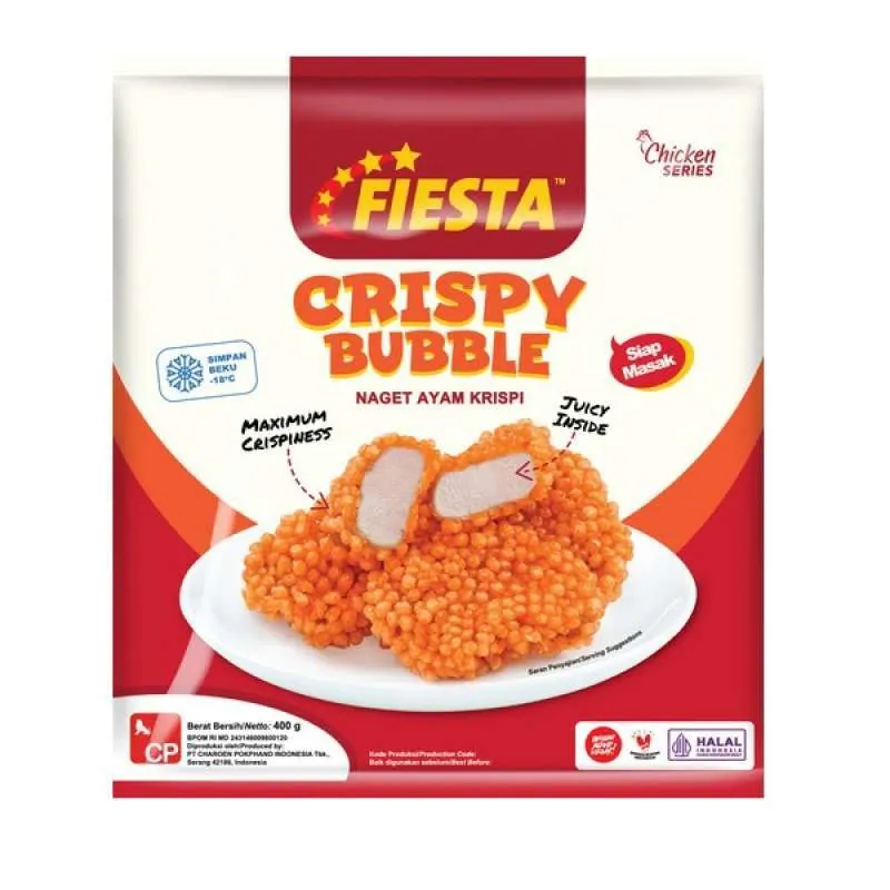 Fiesta Crispy Bubble Nugget 400GR