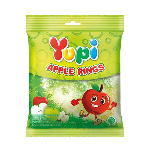 Yupi Apple Rings 45GR