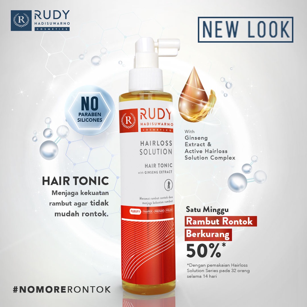 Rudi Hair Tonic Hairloss Solution Pamper 100ML