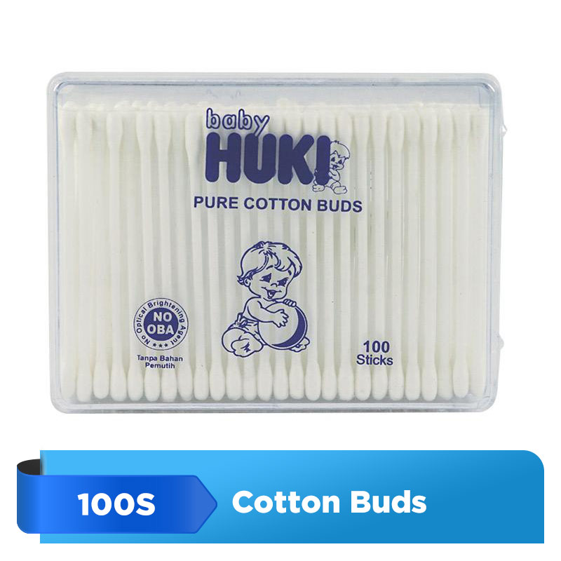 Huki Cotton Buds Box 100PCS