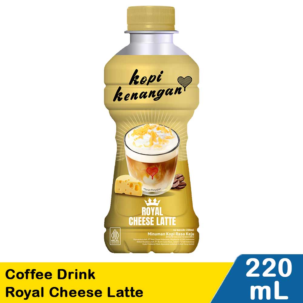 Kopi Kenangan Royal Cheese Latte btl 220ML