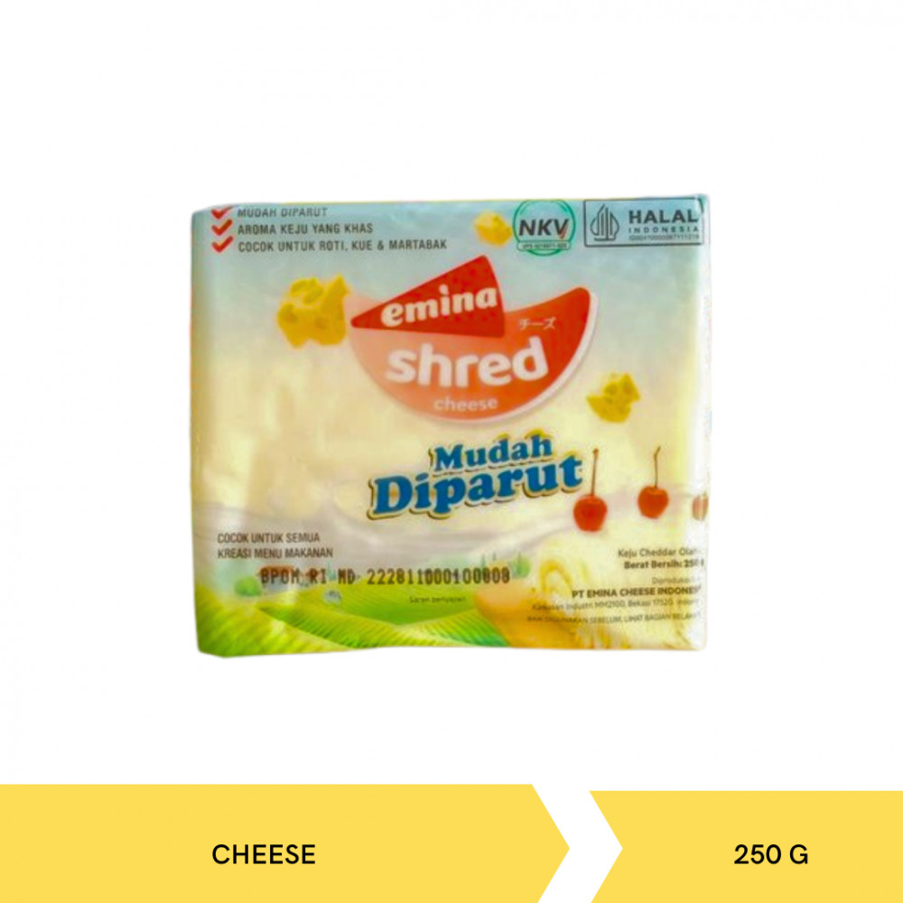 Emina Shred Cheese 250GR