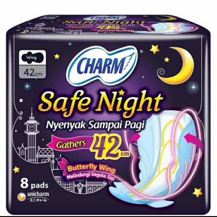 Charm Safe Night 42CM 8PCS