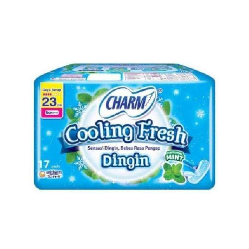 Charm Cooling Fresh 23CM Non Wing 17PCS