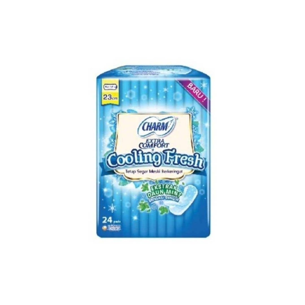 Charm Cooling Fresh 23CM Non Wing 24PCS