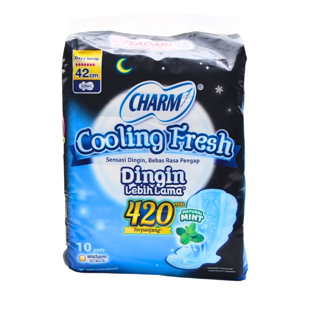 Charm Cooling Fresh Night 42CM Wing 10PCS