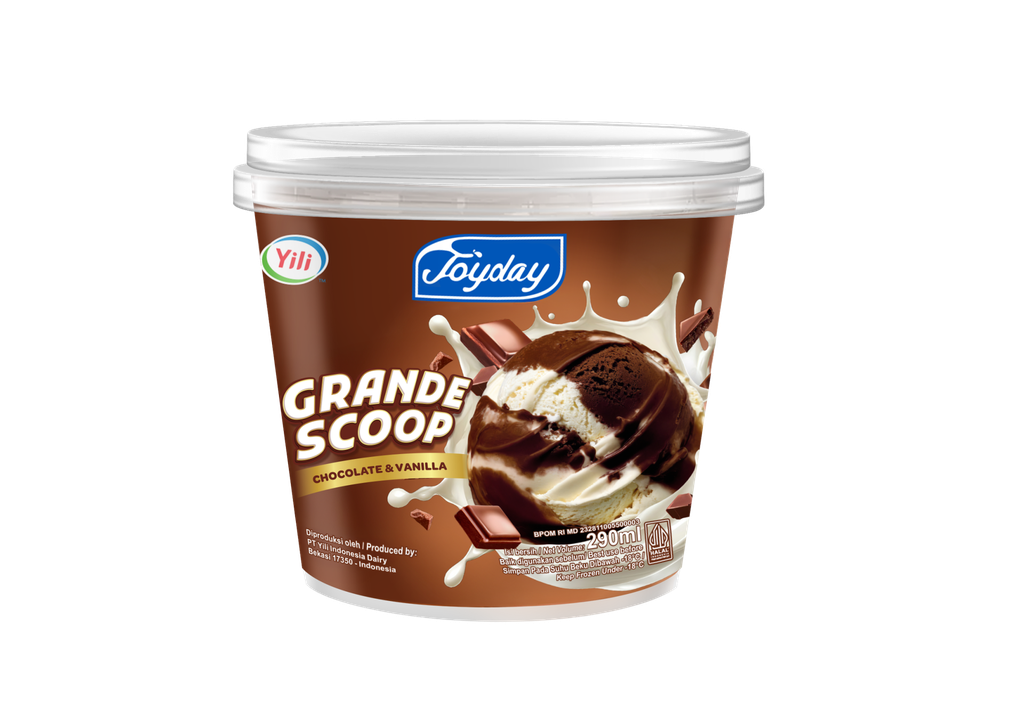 Joyday Grande Scoop Chocolate & Vanilla 290ML