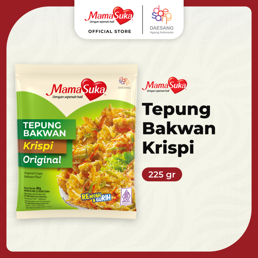 Mama Suka Tp Bakwan Original 225G (X40Ea)