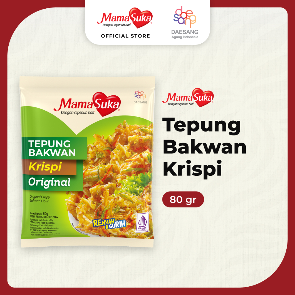 Mama Suka Tp Bakwan Original 80G (X120Ea)