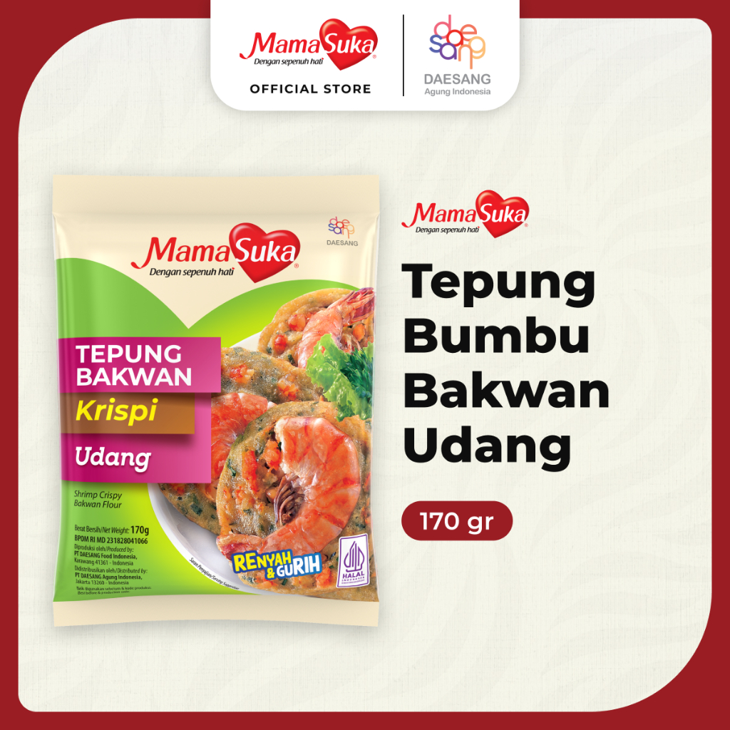 Mama Suka Tp Bakwan Udang 170G (X40Ea)
