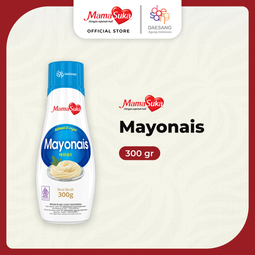 Mama Suka Mayonais 300Gr (X12Ea)