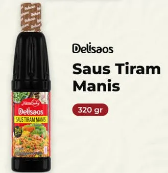 Delisaos Saus Tiram Manis 320GR