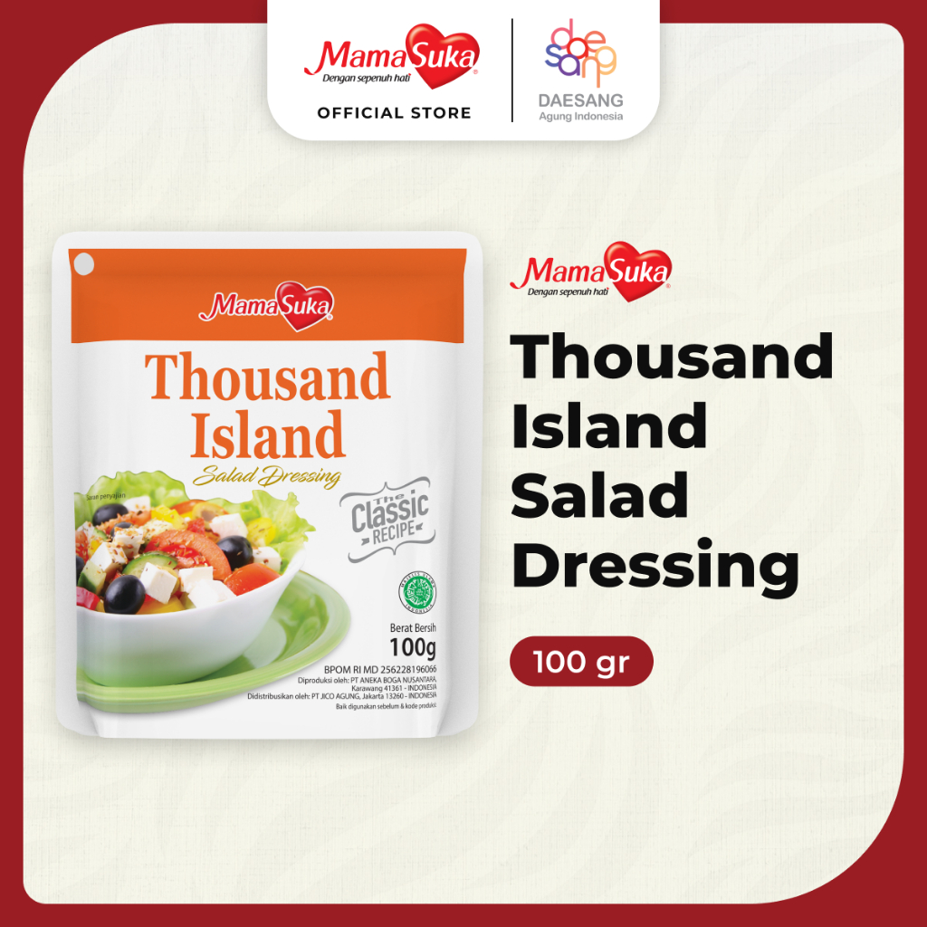 Mama Suka Thousand Island 100Gr (X40Ea)