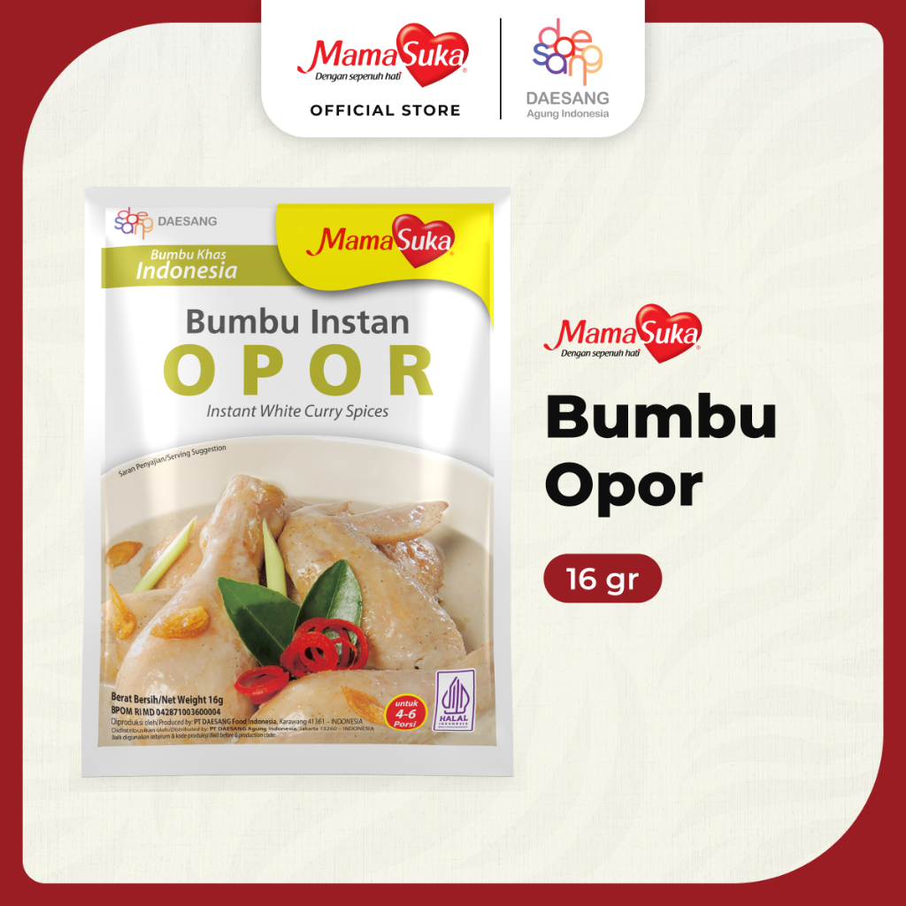 Mama Suka Bb Opor(Pak) 16Gr(X240Ea)