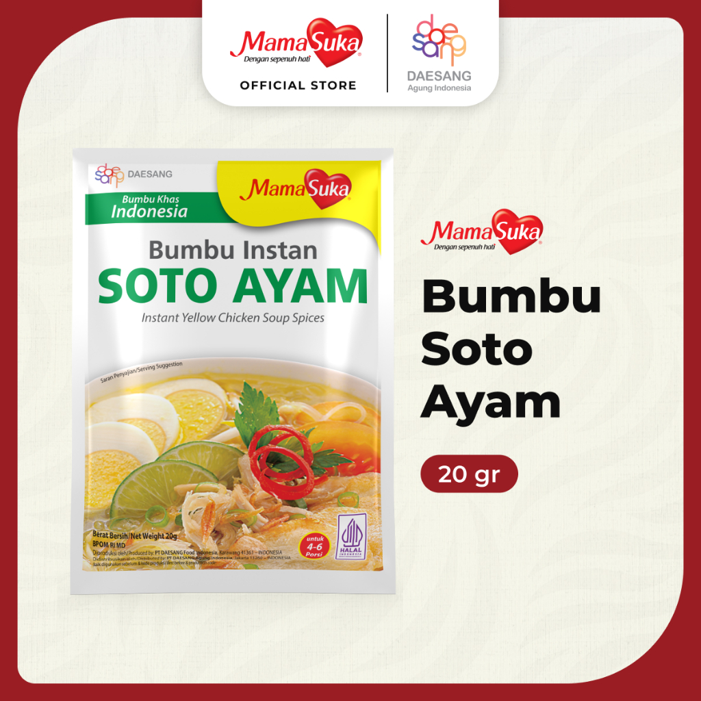 Mama Suka Bb Soto Ayam(Pak) 20Gr(X240Ea)