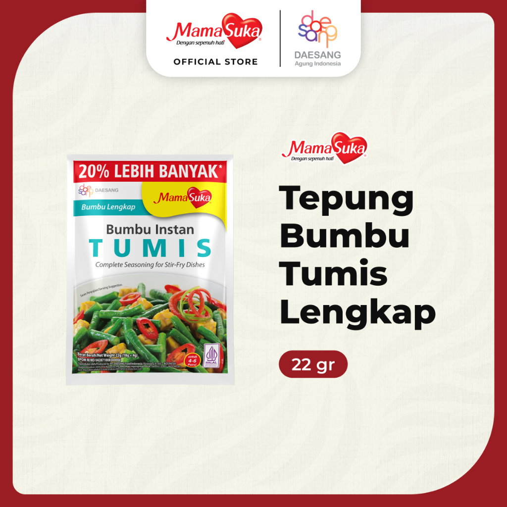 Mama Suka Bb Lengkap Tumis 22Gr(X240Ea)