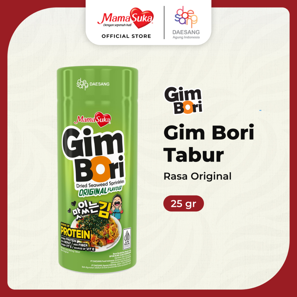 Mama Suka Gim Bori Original 25Gr (X48 Ea)