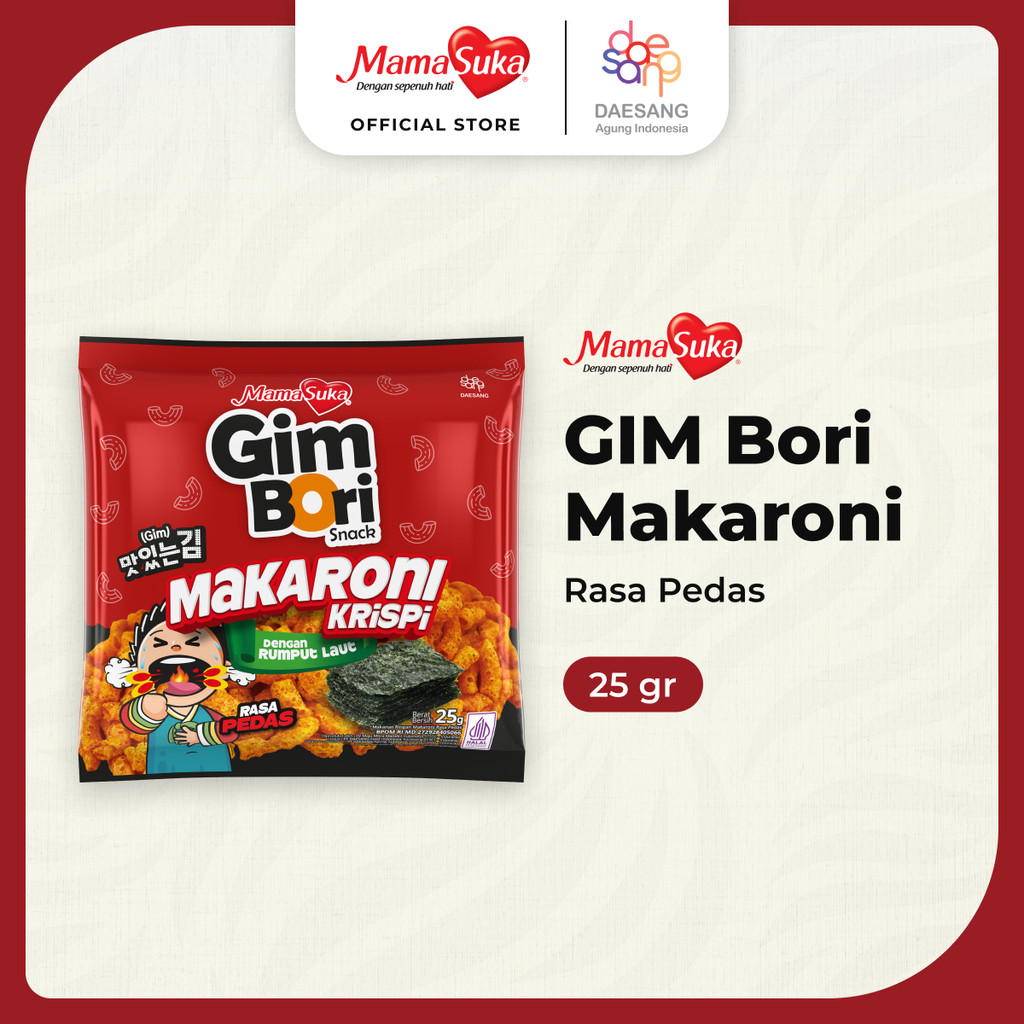 Mama Suka Gim Bori Spicy 25Gr (X48Ea)