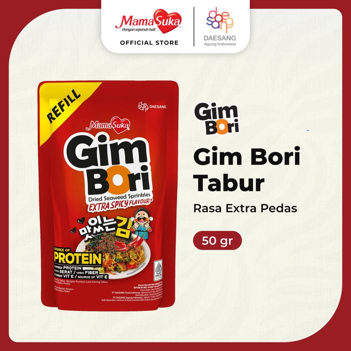 Mama Suka Gim Bori Extra Spicy 50Gr (X20Ea)