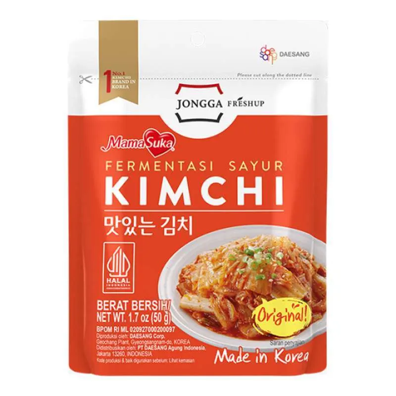 Mamasuka Fermentasi Sayur Kimchi Original 50GR