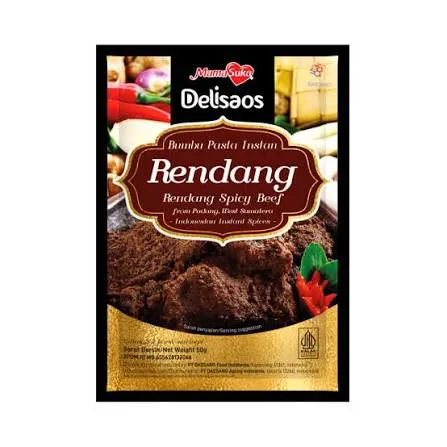 Delisaos Bumbu Pasta Instan Rendang 50GR