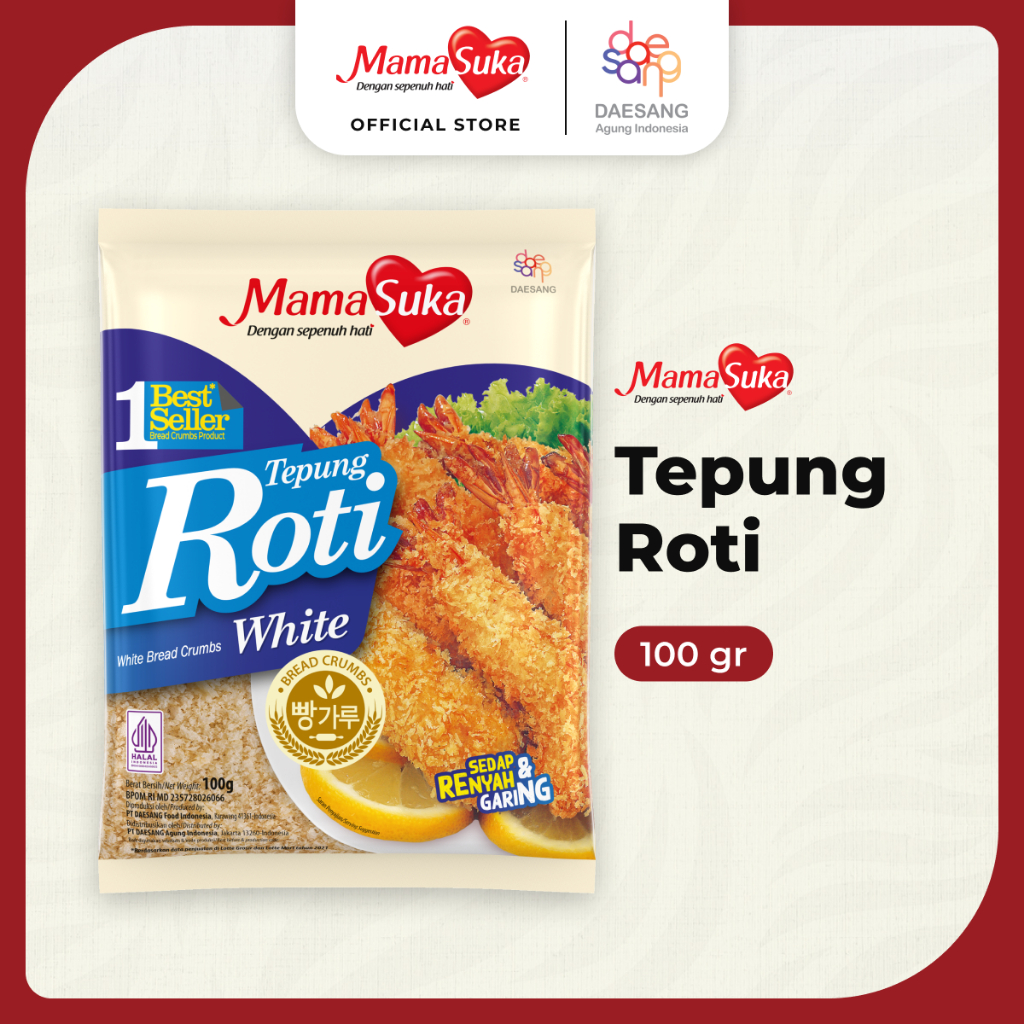 Mama Suka Tepung Roti 100Gr [X48]