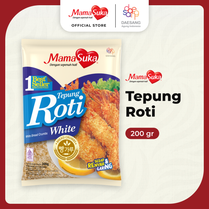 Mama Suka Tepung Roti 200Gr (X24)