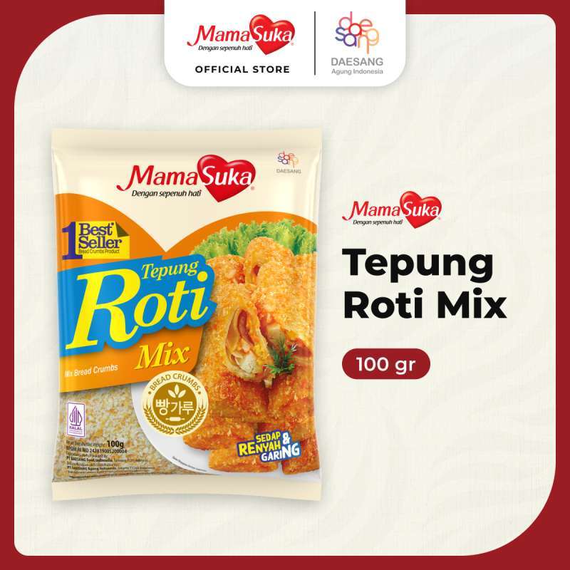 Mama Suka Tp Roti 100Gr Mix (X48Ea)