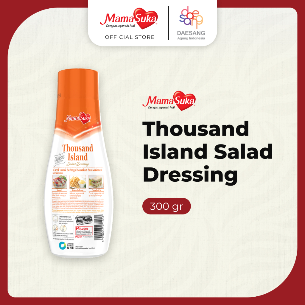 Mama Suka Thousand Island Dressing 300Gr (X12