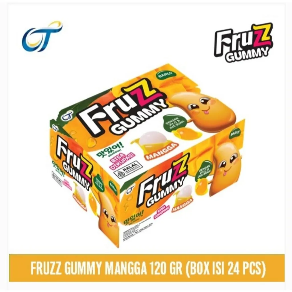 Fruzz Gummy Mangga 24x5GR