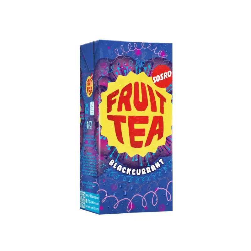Sosro Fruit Tea Blackcurrant Kotak 200ML