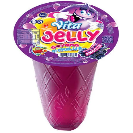 Vita Jelly Anggur Cup 150ML