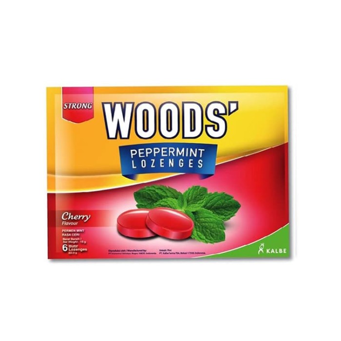 Wood's Peppermint Cherry Flavour 15GR