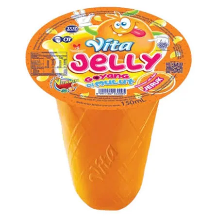 Vita Jelly Jeruk Cup 150ML