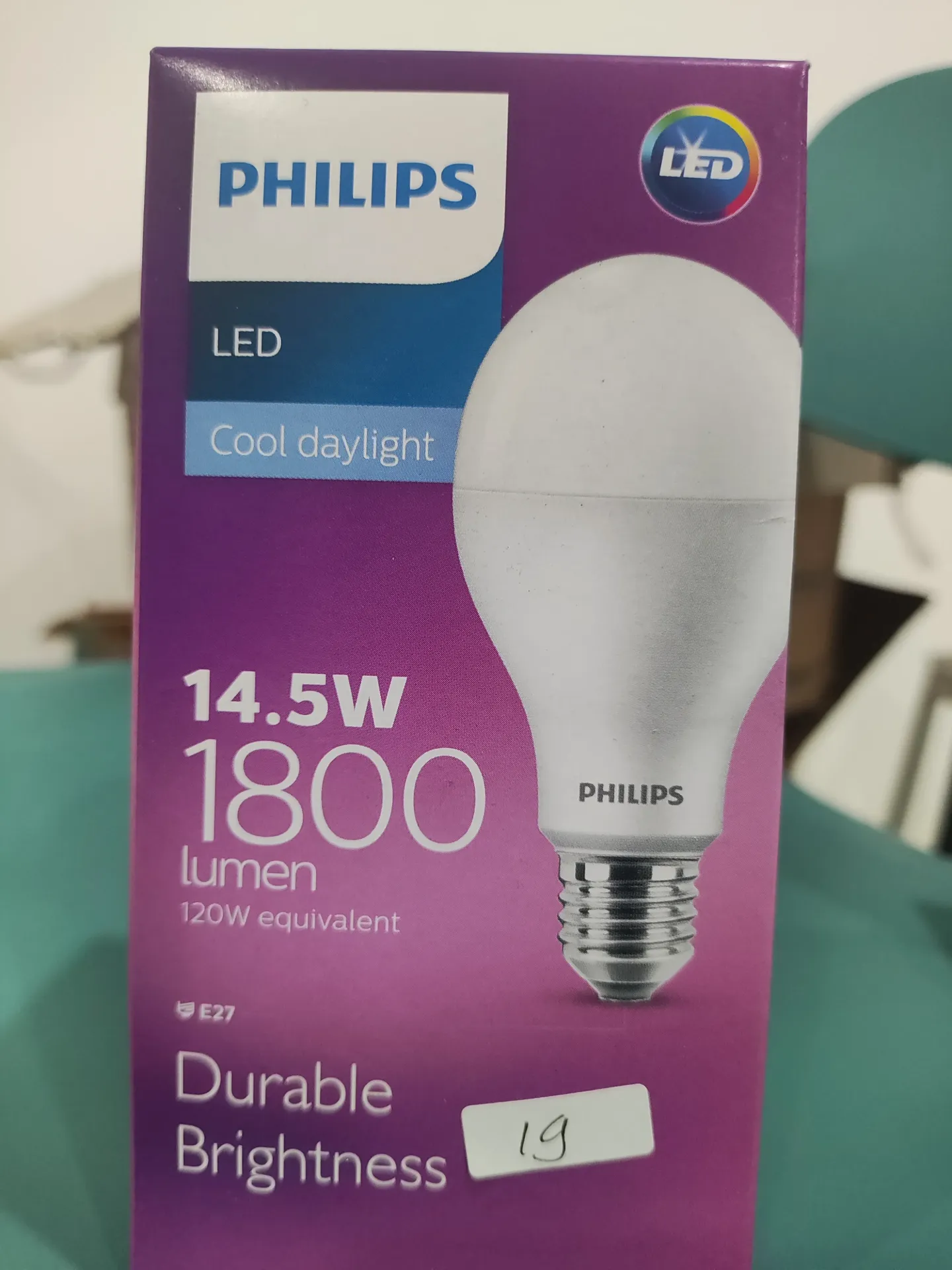 Philips Led 14,5W Putih(LT)(Besar)