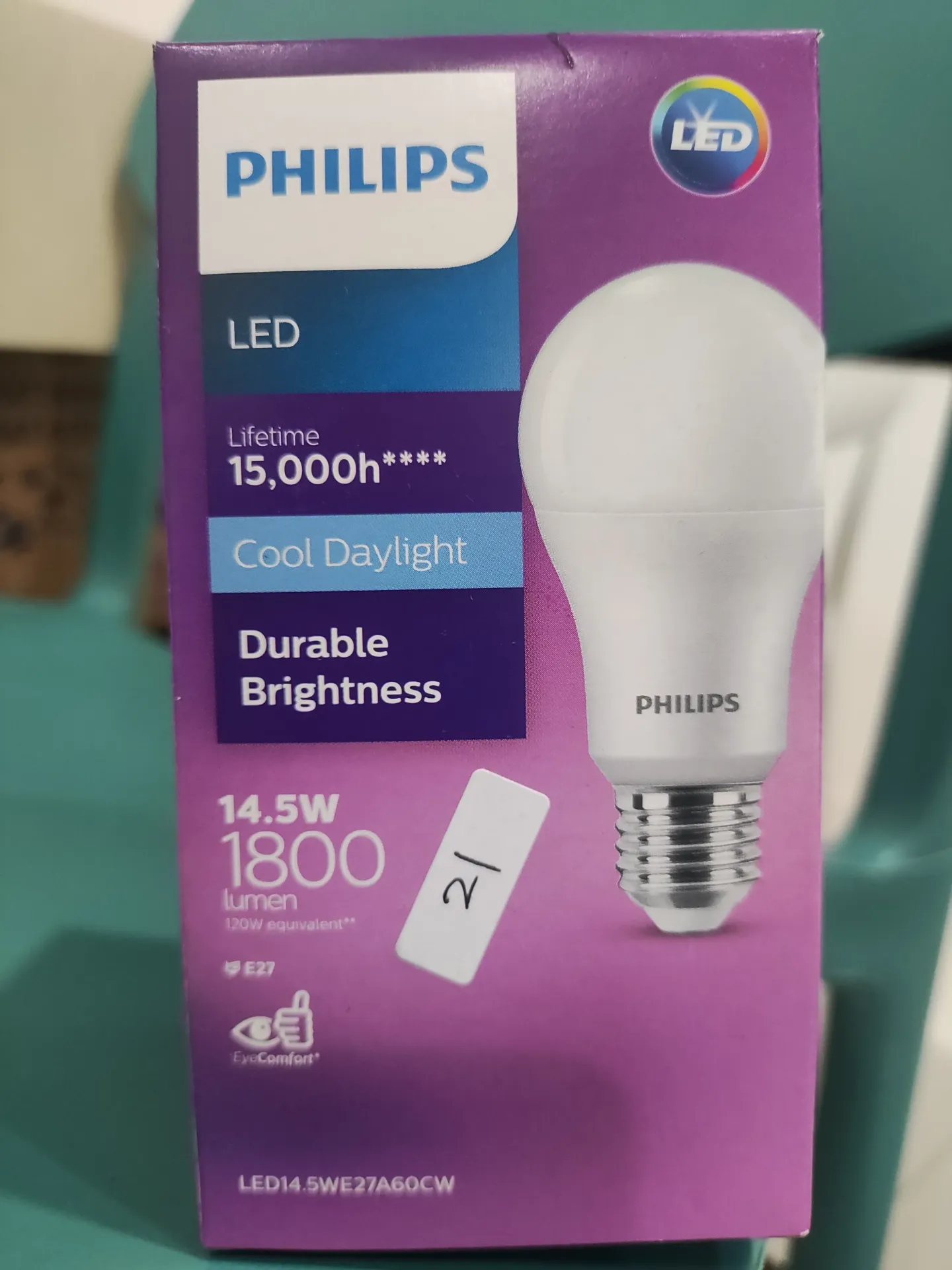 Philips Led 14,5W Putih(LT)(Kecil)