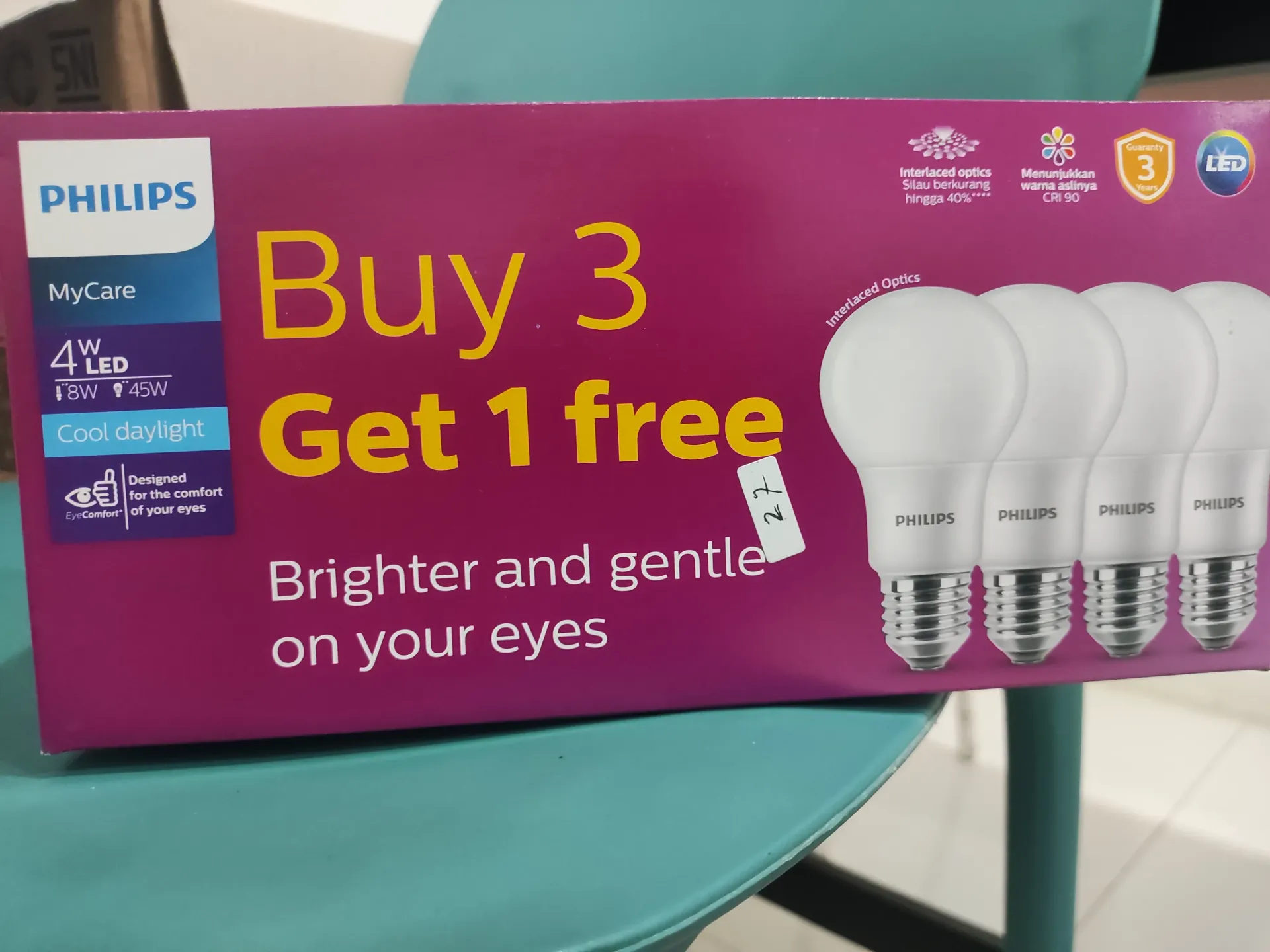 Philips Led My Care Paket 4W/3+1